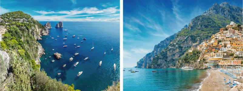 Capri & Positano Boat Tour